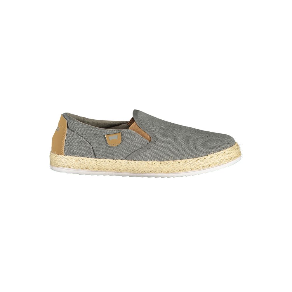 Gray Polyester Sneaker