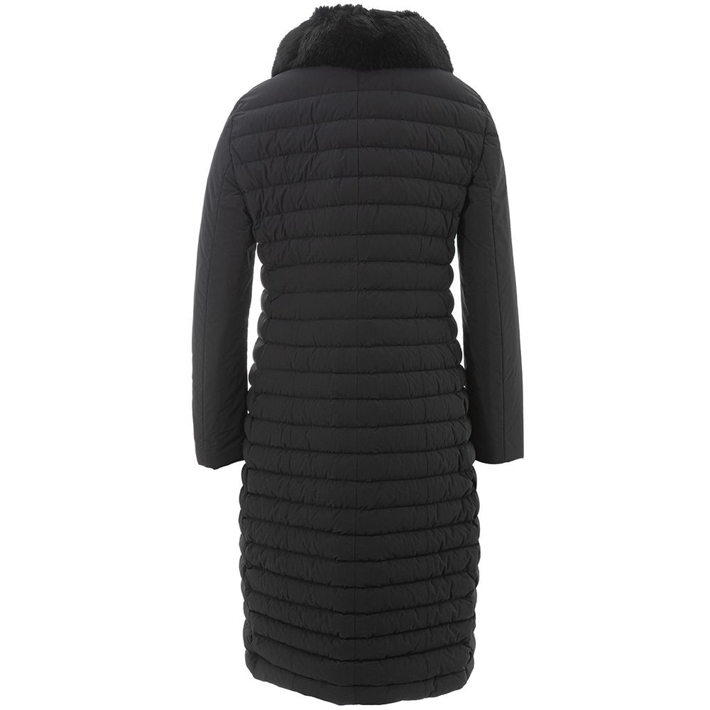 Timeless Black Polyamide Jacket