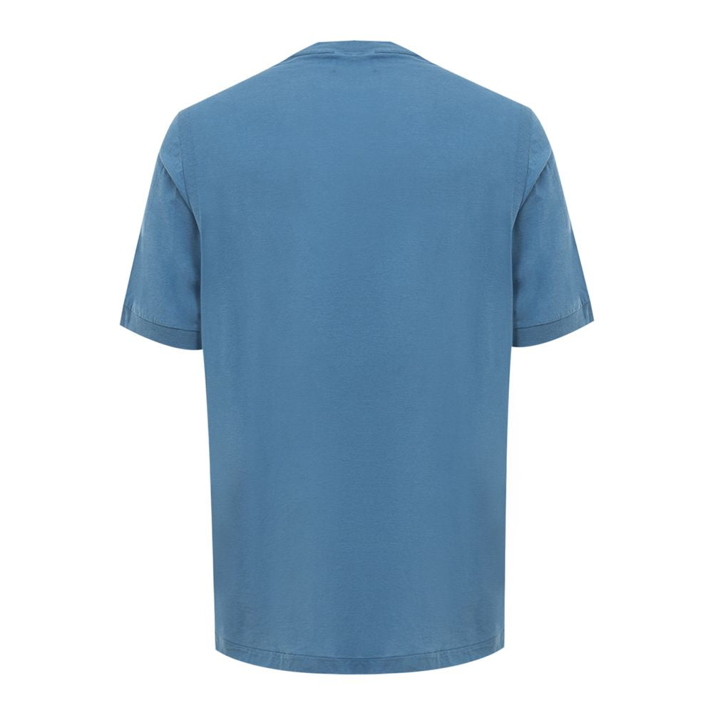 Light Blue Cotton T-Shirt