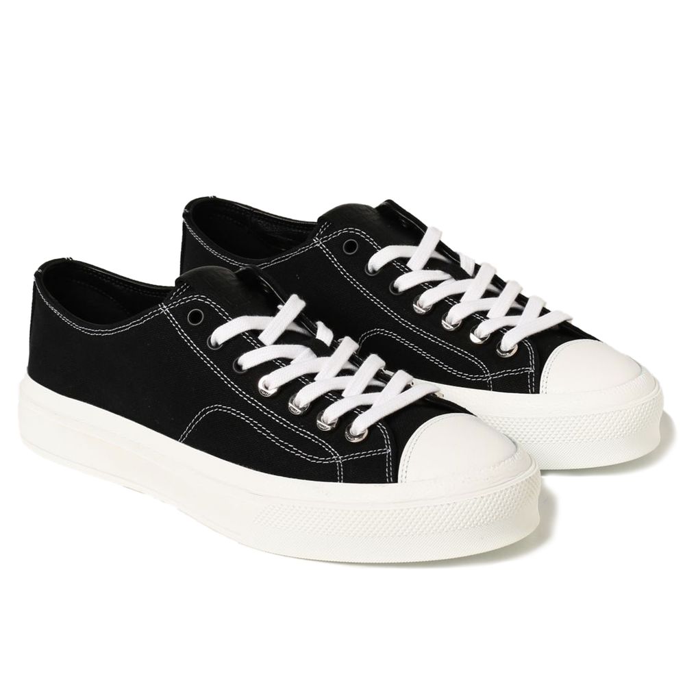 Black Cotton Sneaker