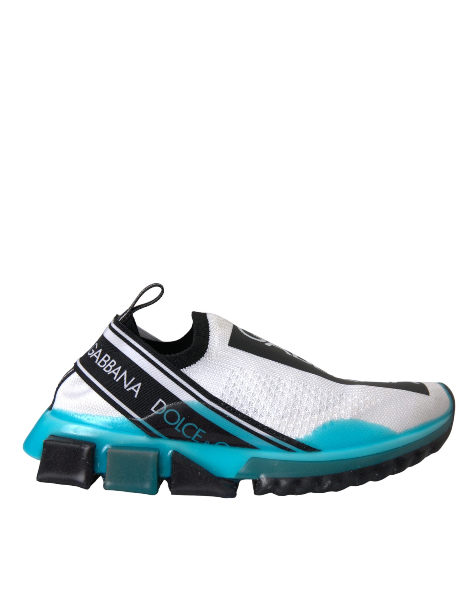 Black White Blue Slip On Sorrento Sneakers Shoes