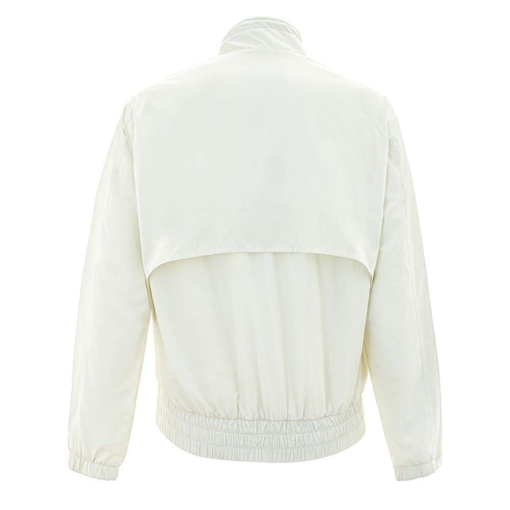 White Polyester Jacket