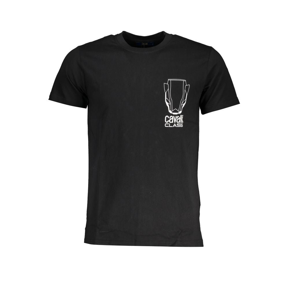 Black Cotton T-Shirt