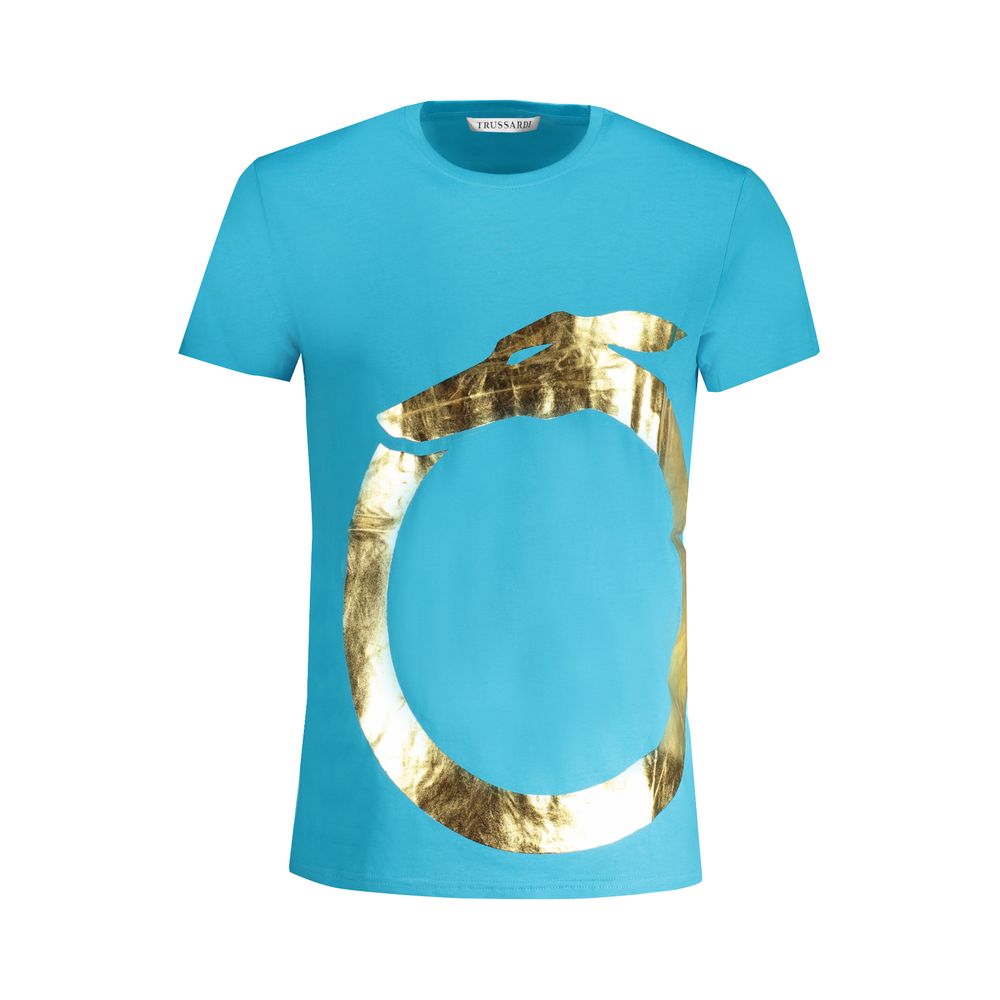 Light Blue Cotton T-Shirt