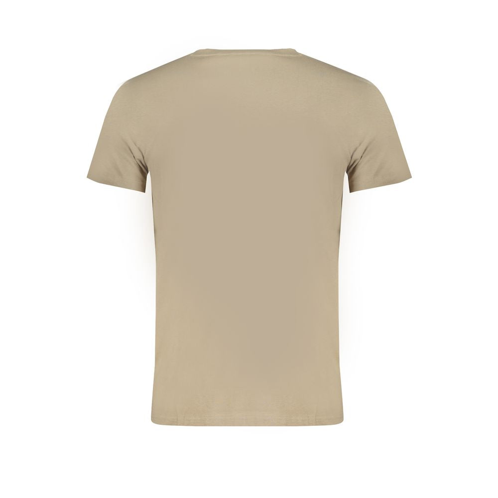 Beige Cotton T-Shirt