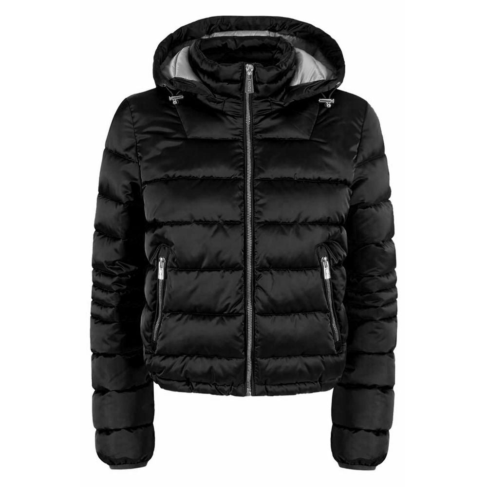 Black Polyamide Women Jacket