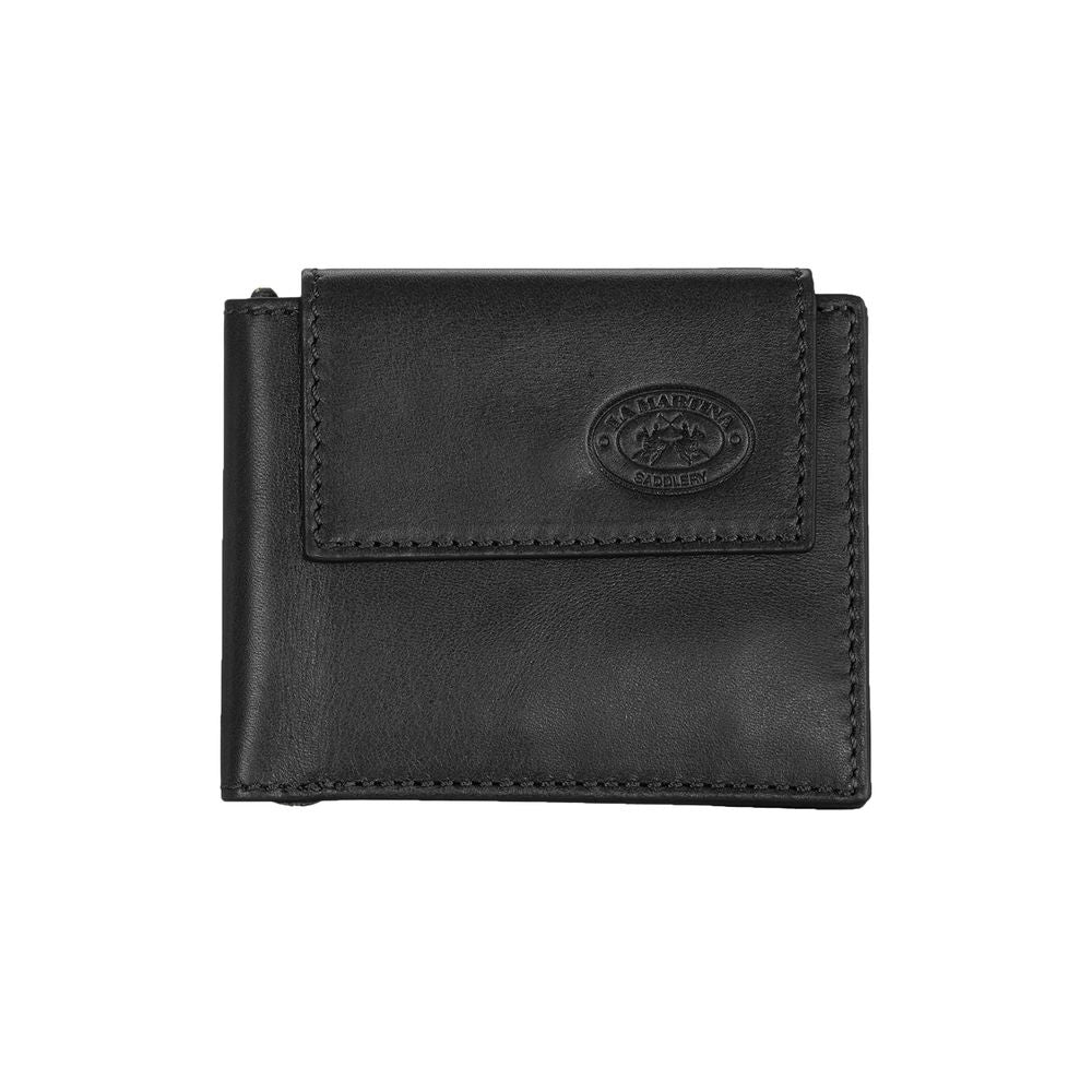 Black Leather Men Wallet