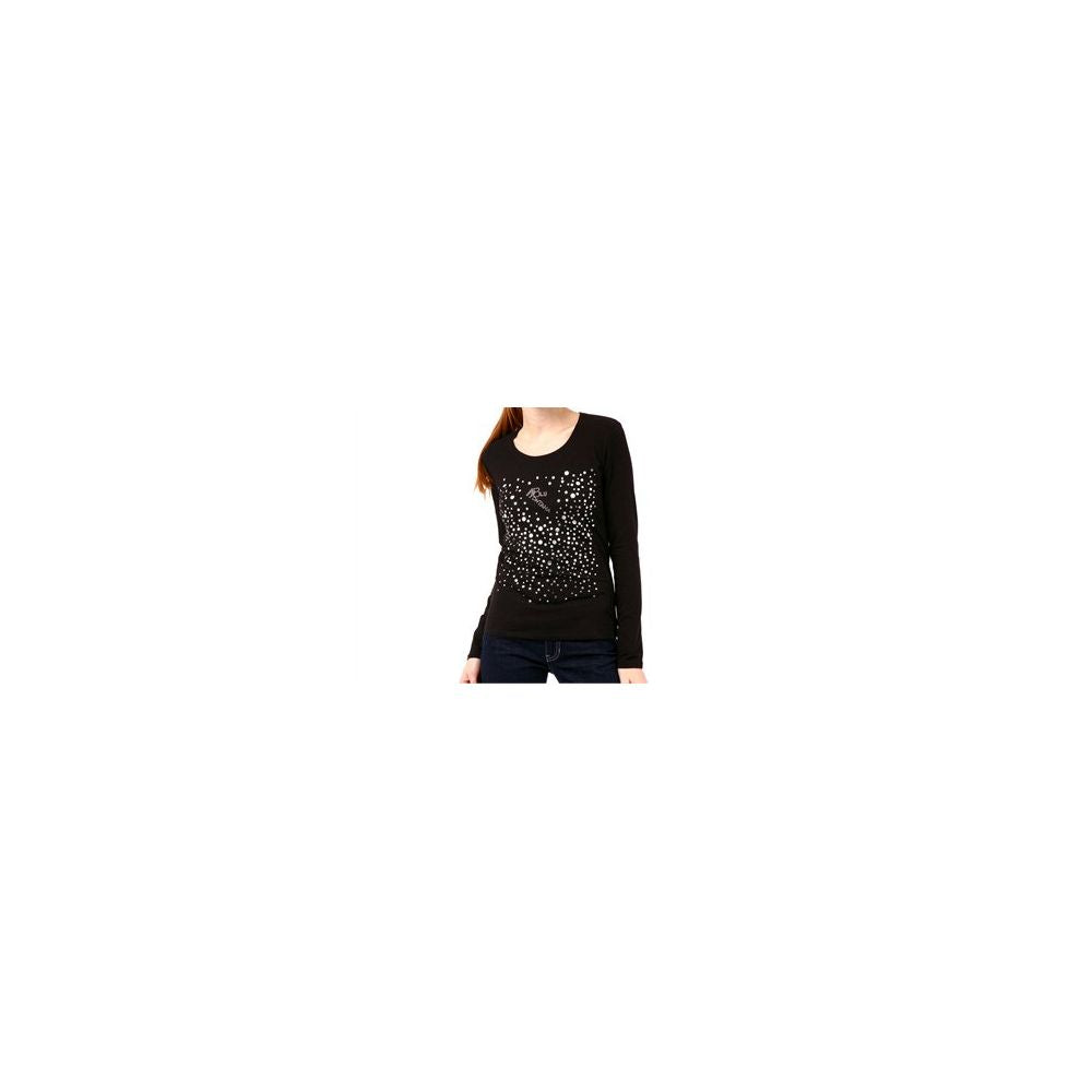 Black Cotton Women Top