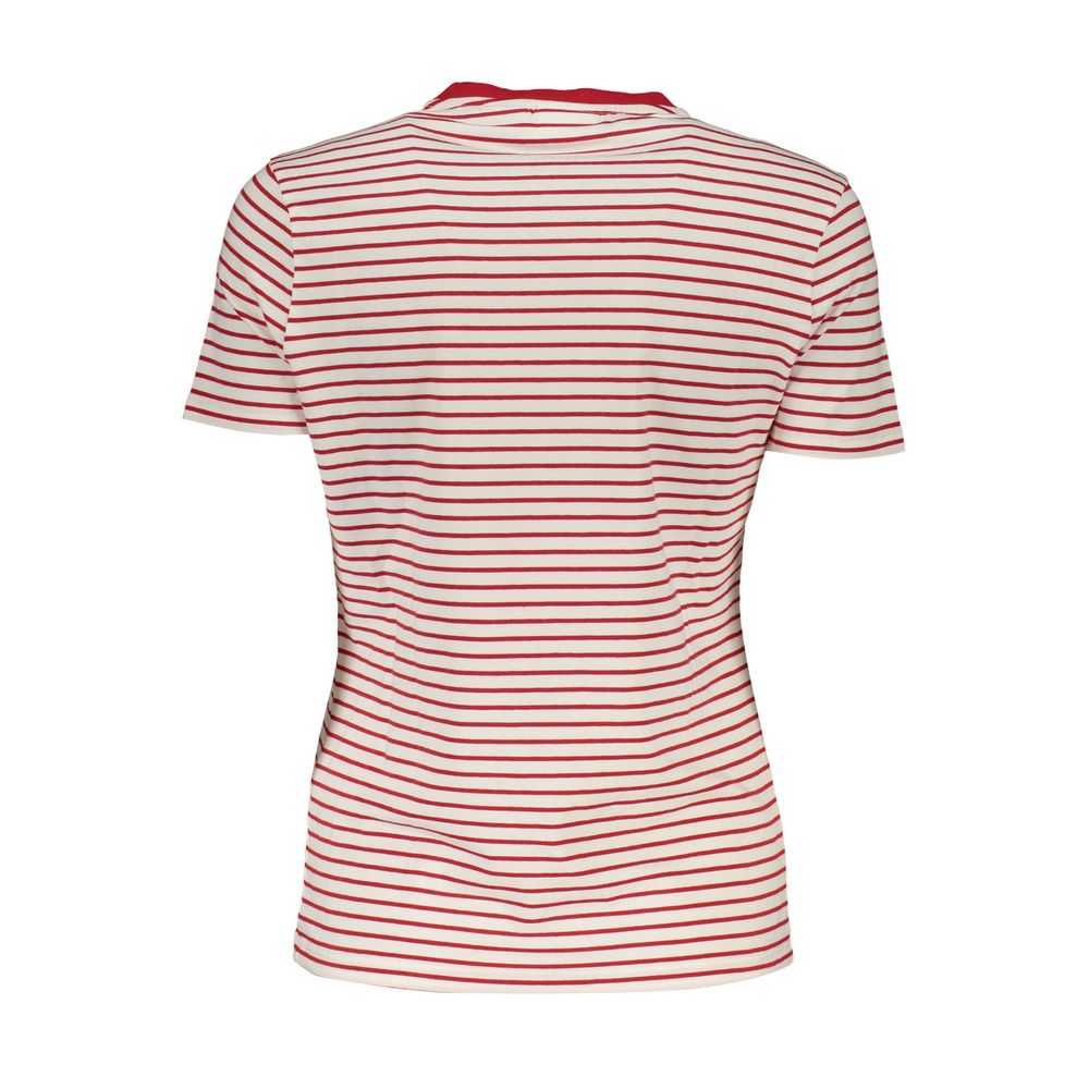 Red Cotton Tops & T-Shirt