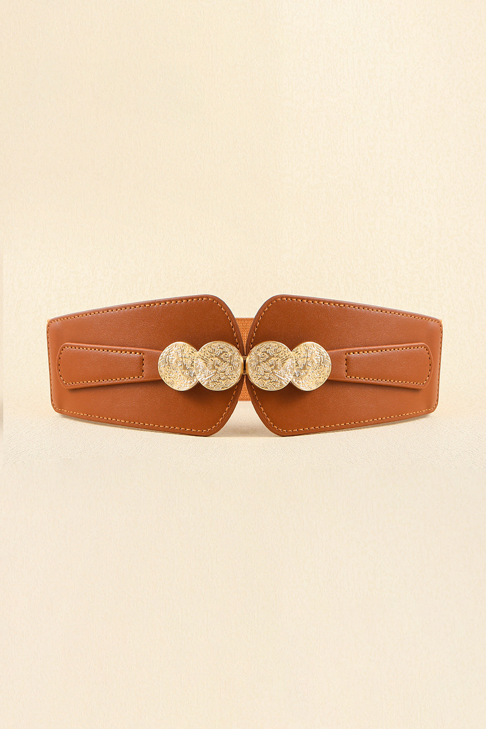 Buy Alloy Buckle Elastic Belt by Faz
