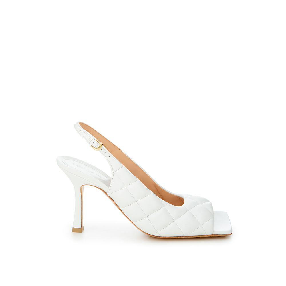 White Leather Sandal