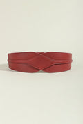 Buy Elastic Wide PU Belt by Faz