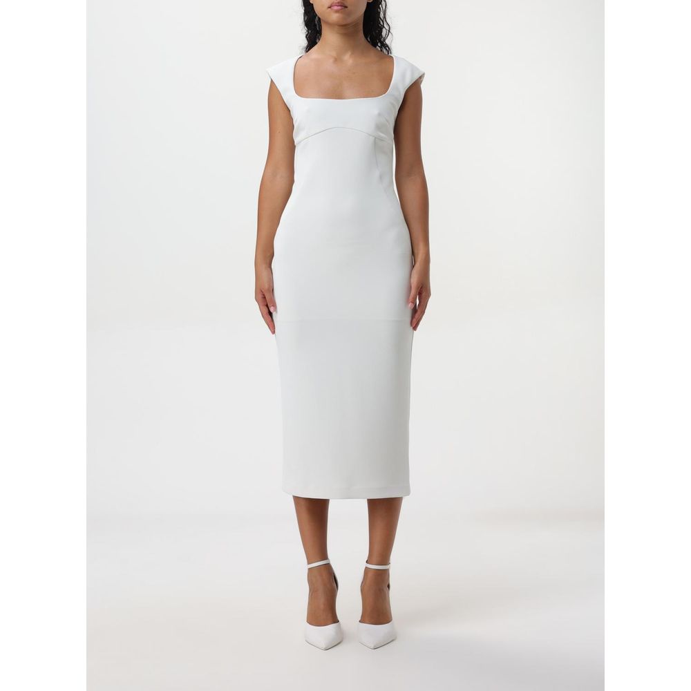 White Viscose Dress