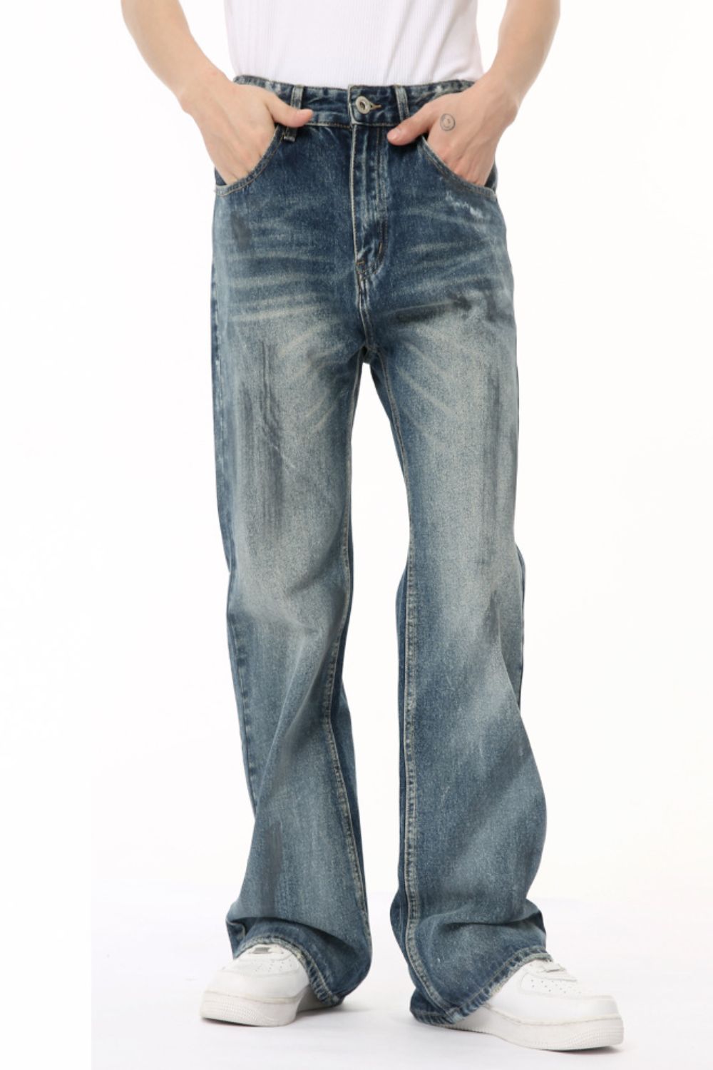 Buy Cat's Whiskers Jeans with Pockets by Faz
