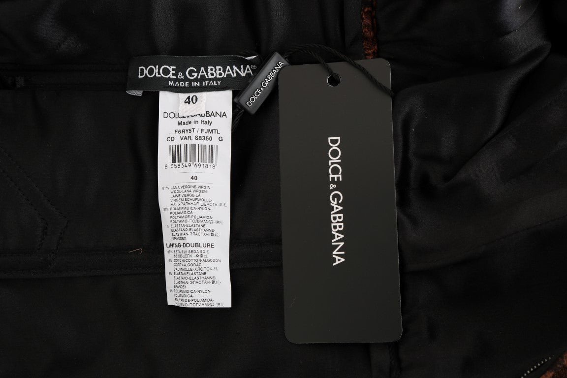 Buy Chic Brown Mini Wool Blend Dress by Dolce & Gabbana