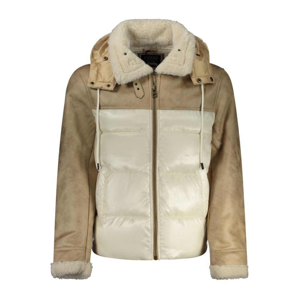 Beige Polyester Jacket