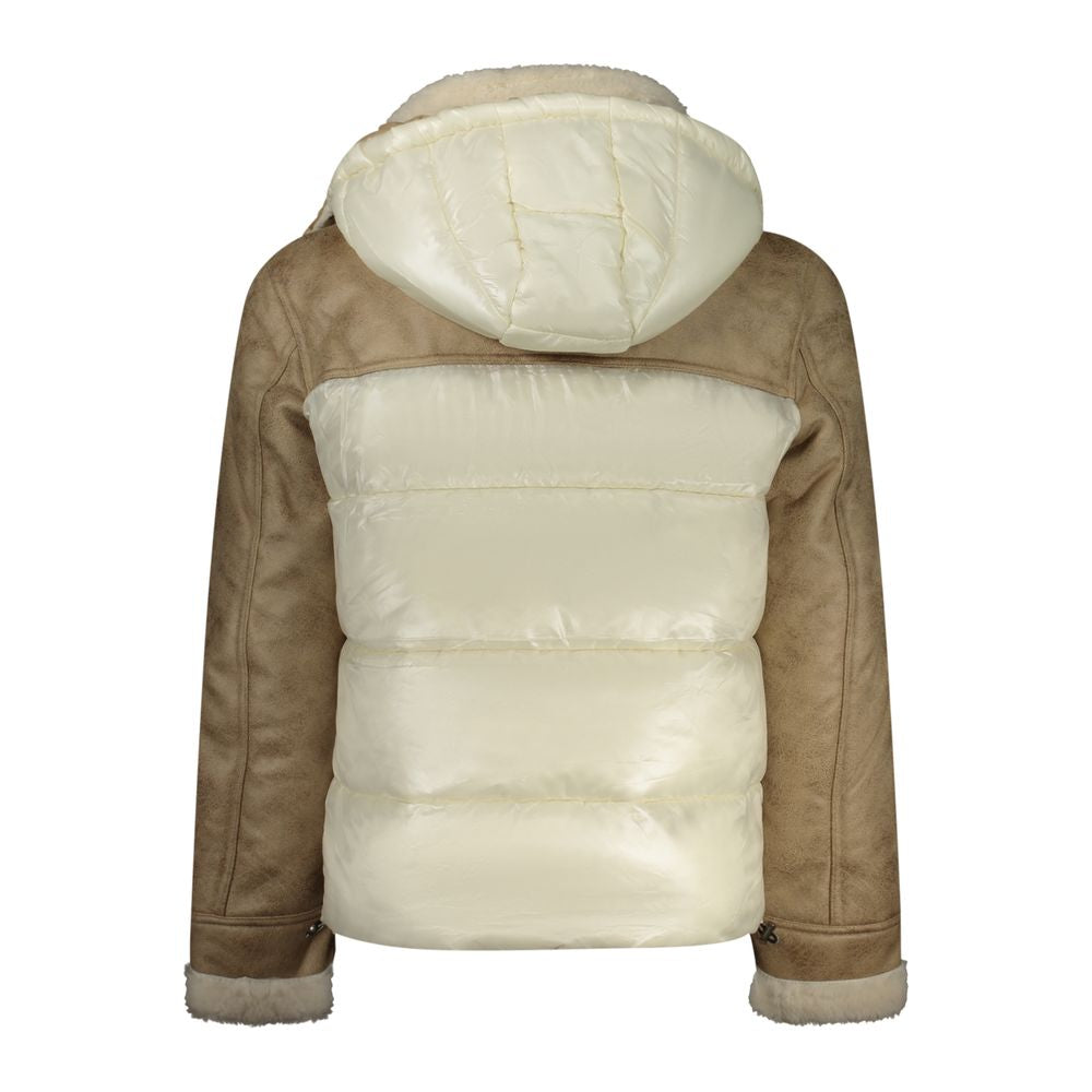 Beige Polyester Jacket