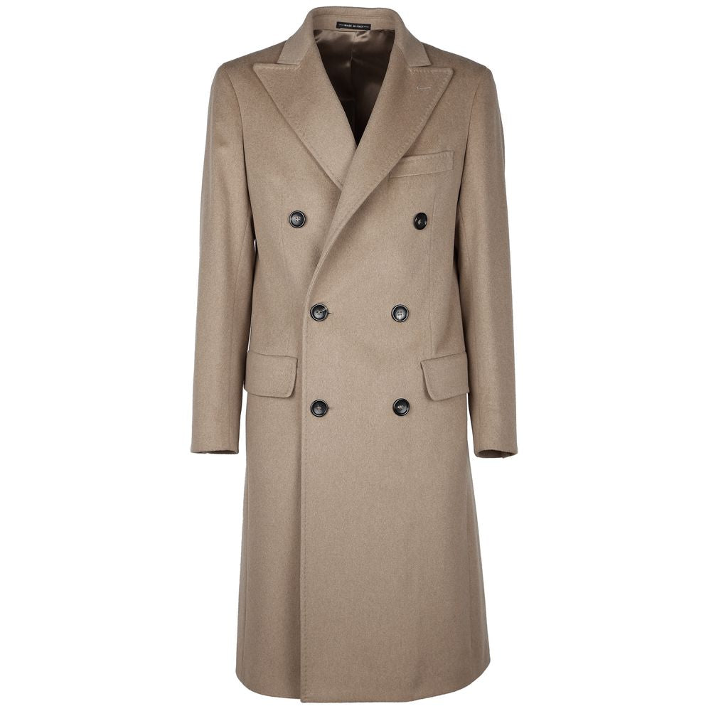 Beige Wool Vergine Jacket