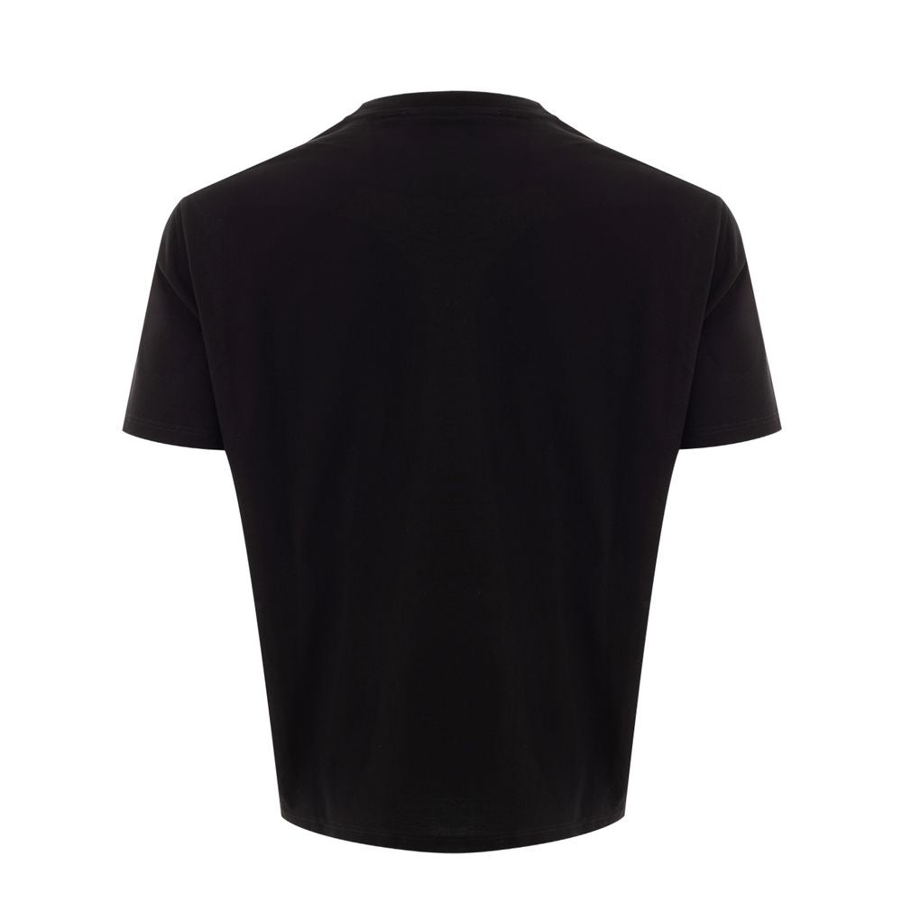 Black Cotton T-Shirt