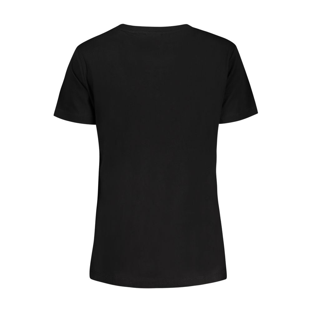 Black Cotton Tops & T-Shirt