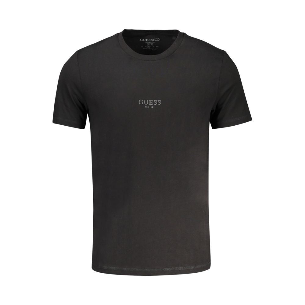 Black Cotton T-Shirt