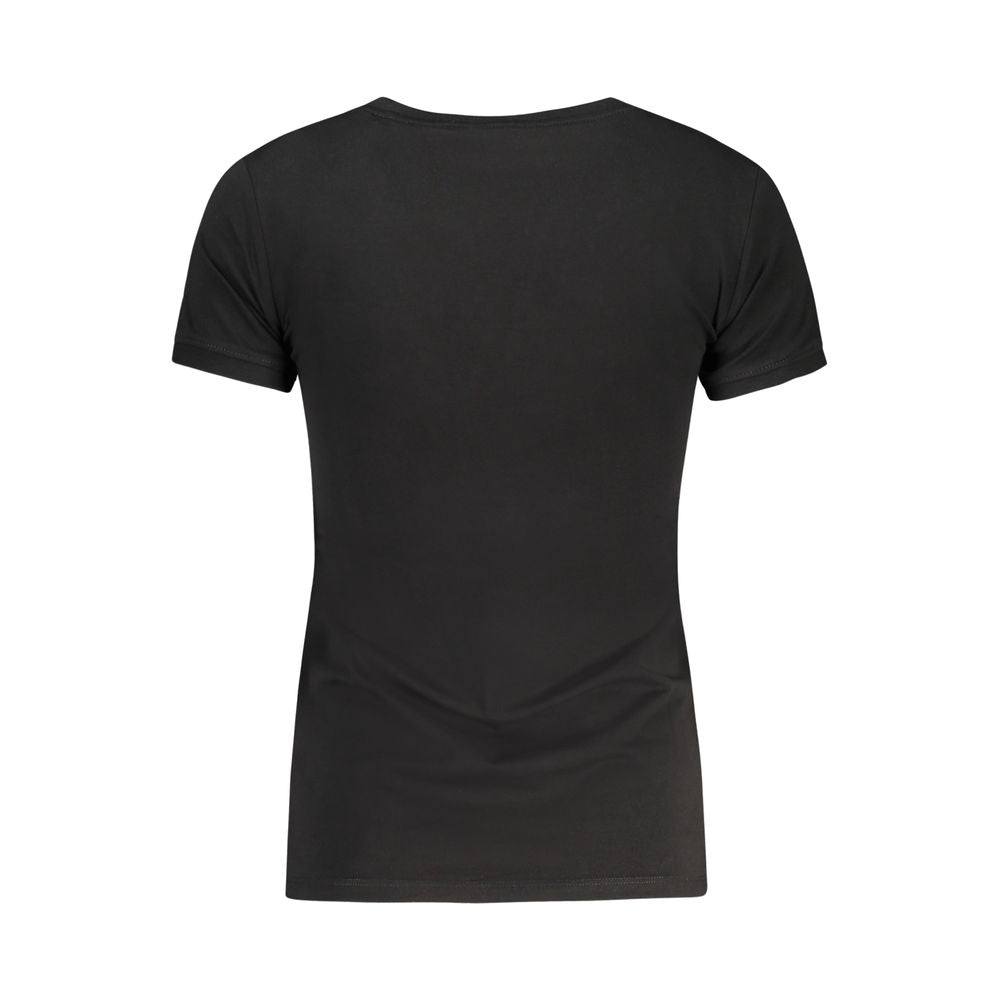 Black Cotton Tops & T-Shirt