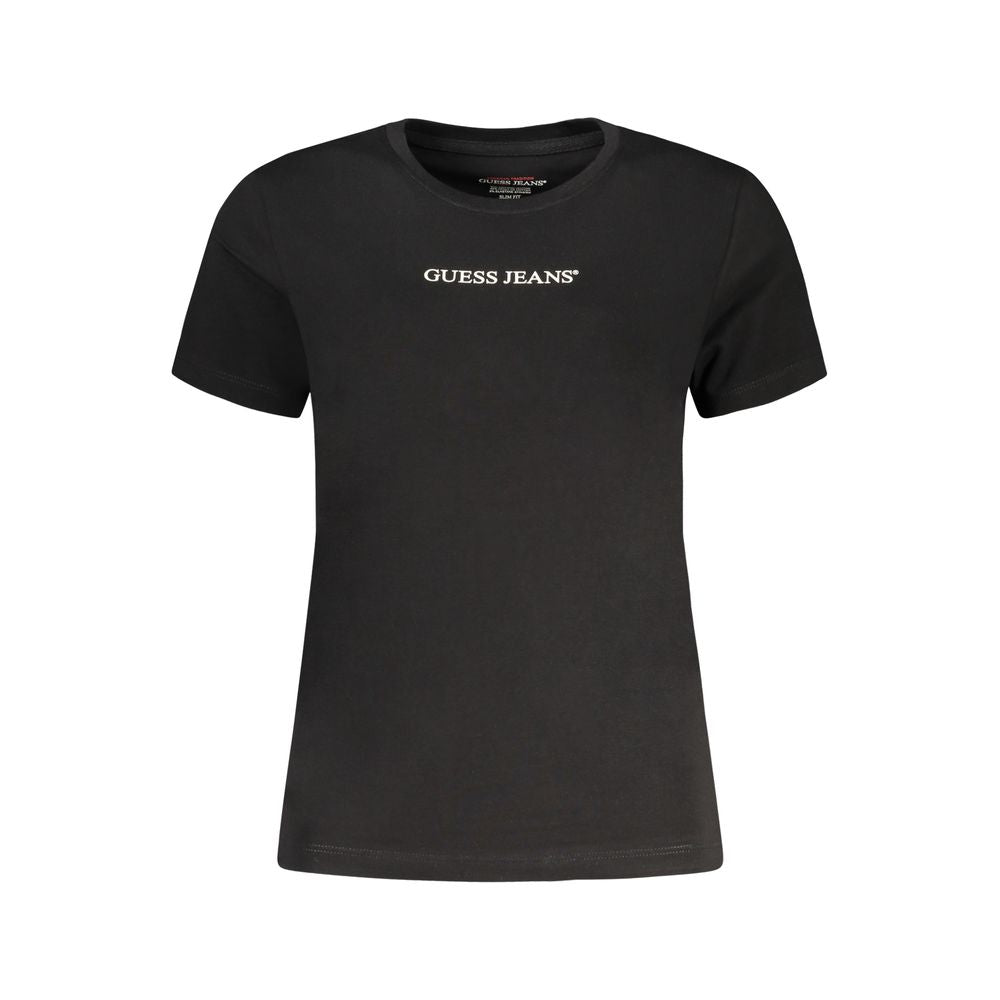 Black Cotton Tops & T-Shirt