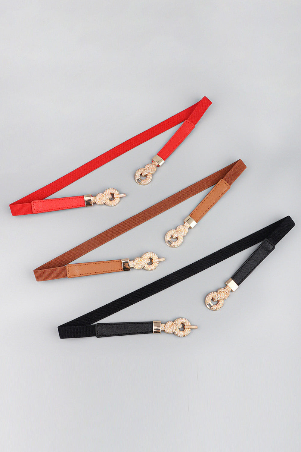 Buy Zinc Alloy Buckle PU Leather Belt by Faz