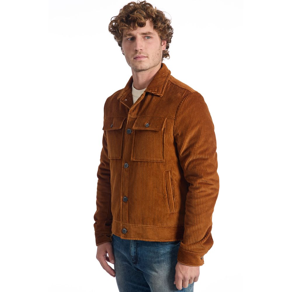 Brown Cotton Jacket