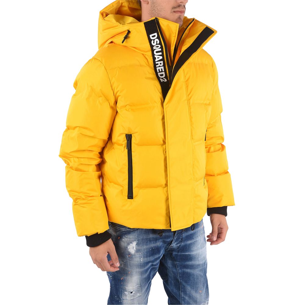 Yellow Nylon Jacket