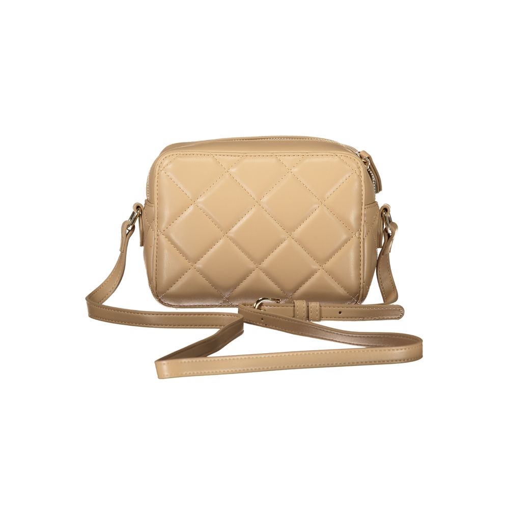 Beige Polyethylene Handbag