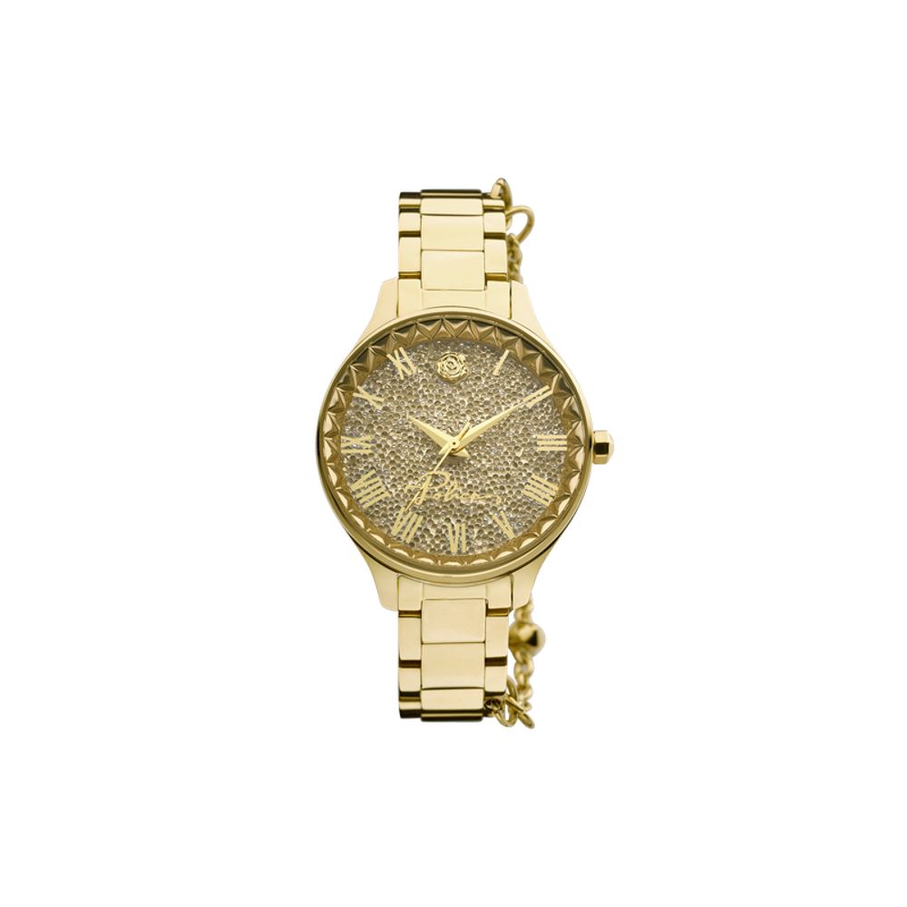 Gold Stainless Steel Watch