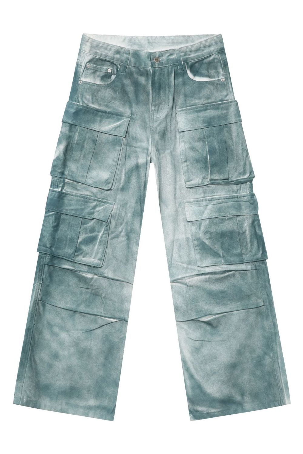 Buy Men's Tie-Dye Cargo Jeans by Faz