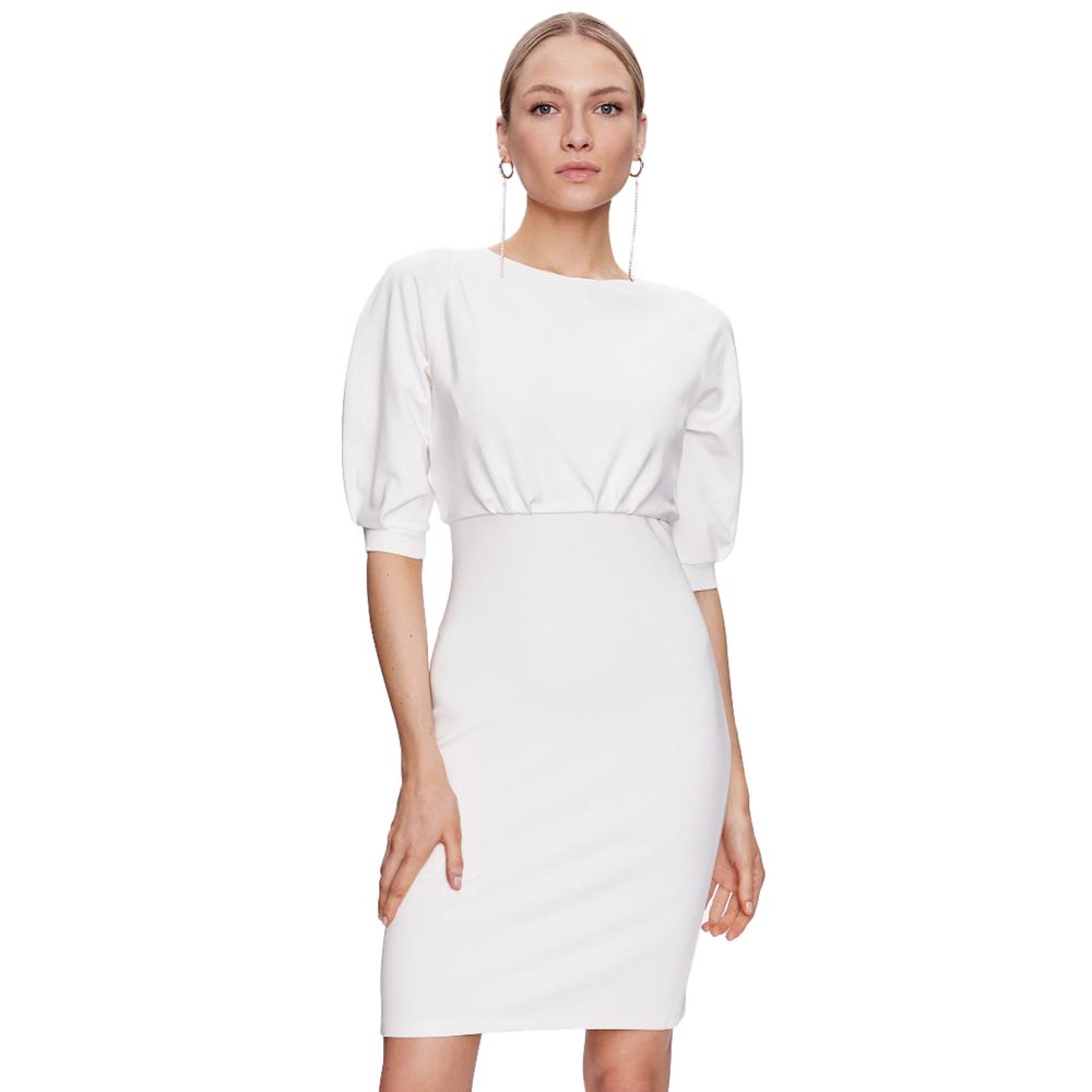 White Polyamide Dress