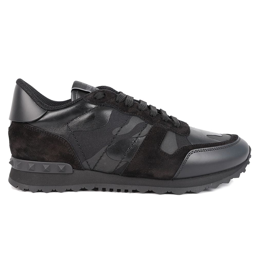 Black Leather Di Calfskin Sneaker