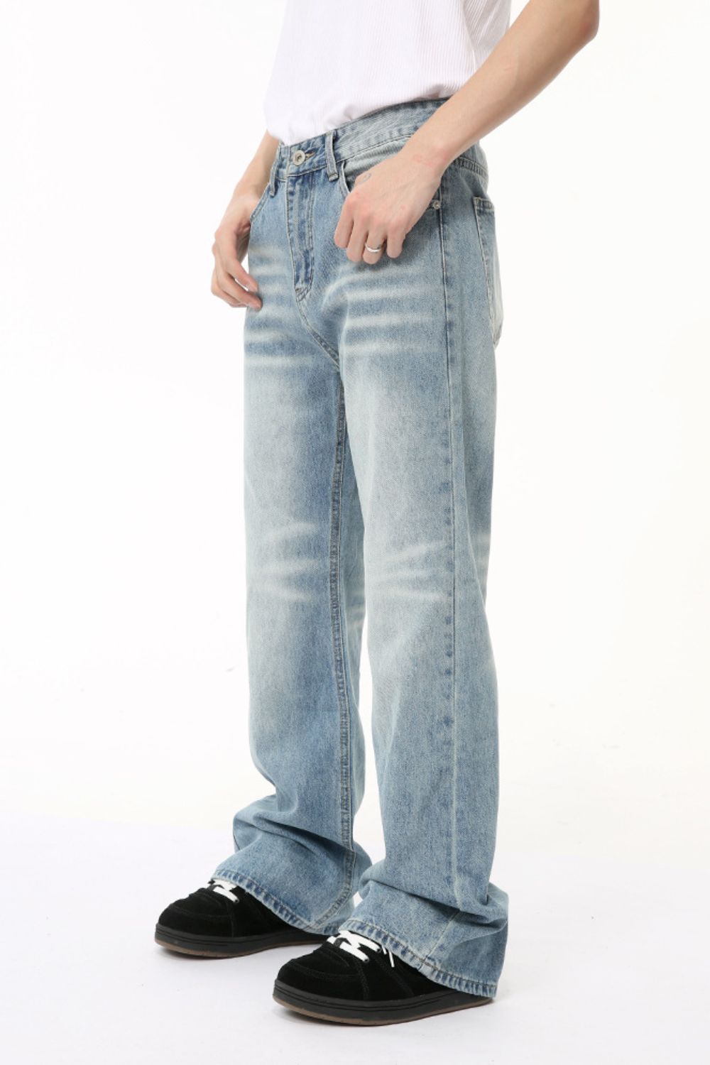 Buy Baggy Jeans with Pockets by Faz