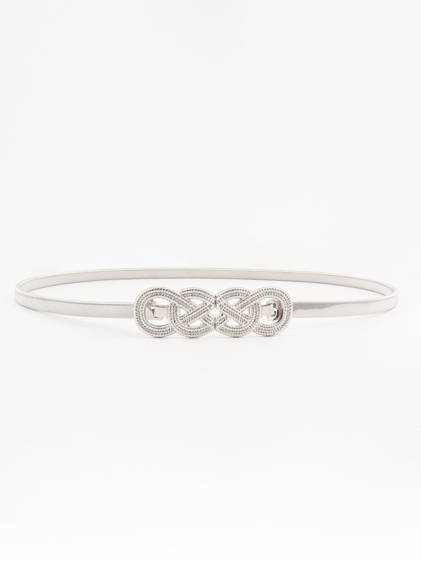 Buy Knot Buckle Metal Belt by Faz