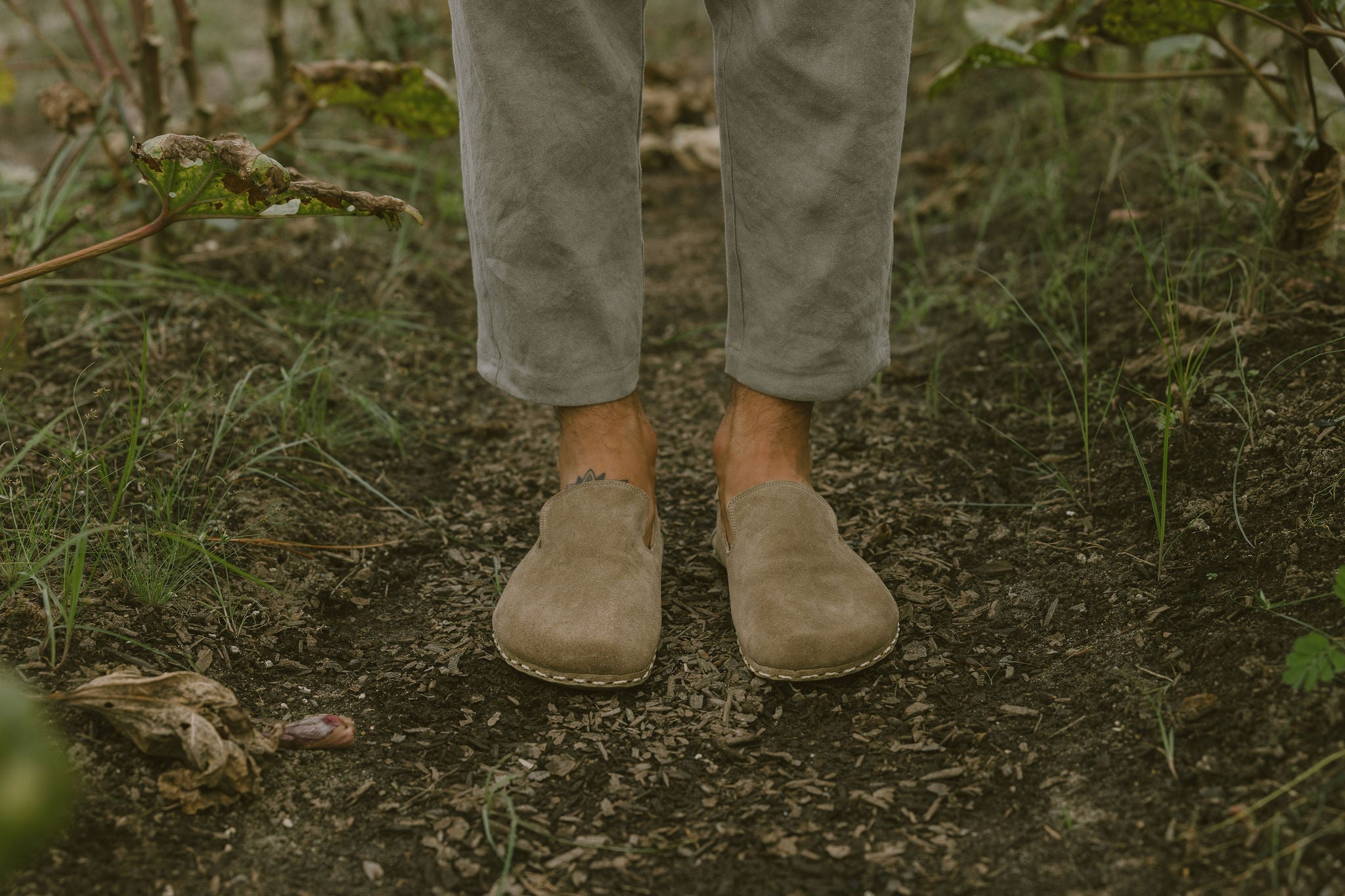 Buy Men's Barefoot Grounding Slip-on Shoes / Earth by Raum