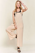 Buy Knotted Wide Strap Wide Leg Overalls by Faz
