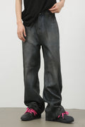 Buy Men's Frayed Hem Jeans with Pockets by Faz