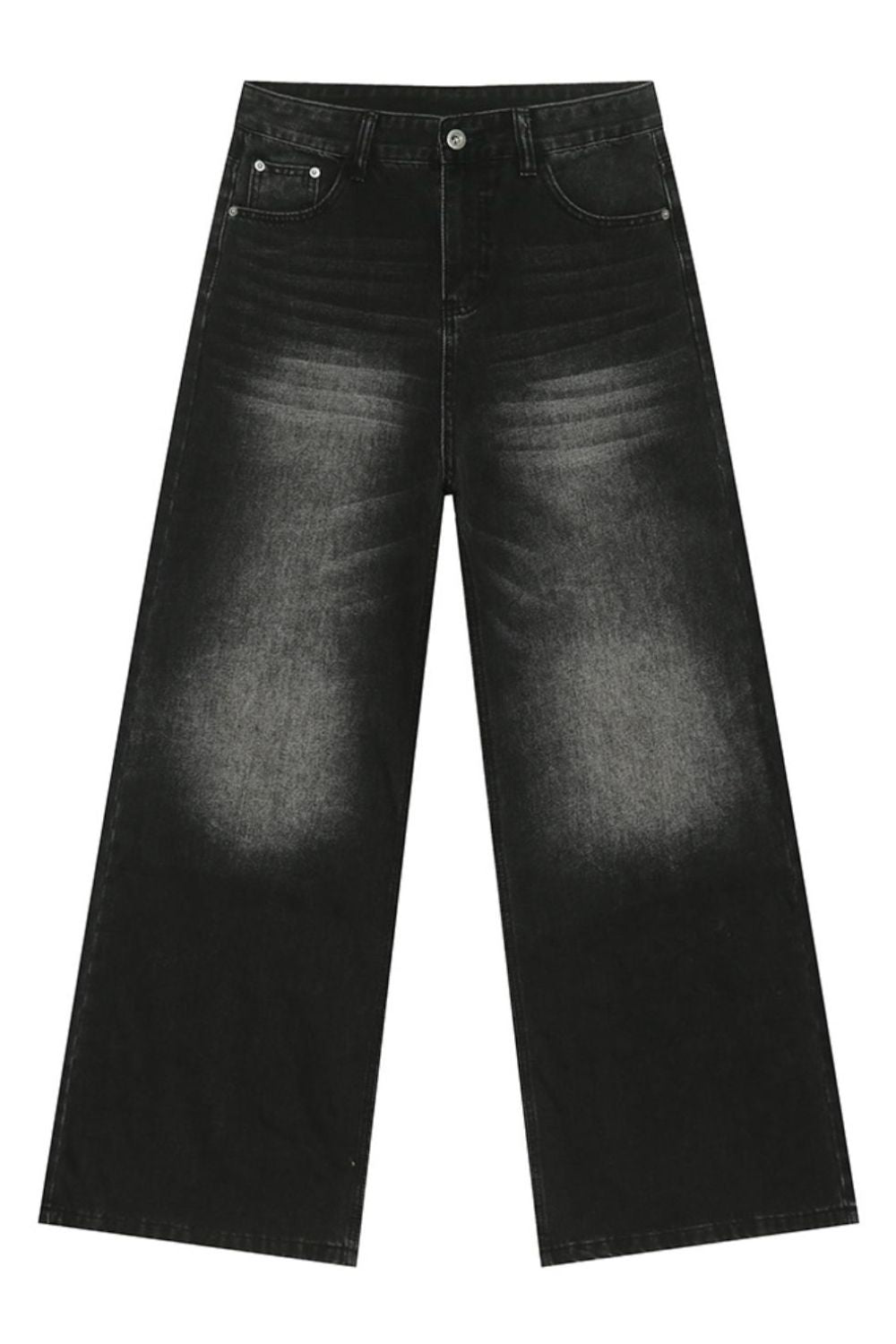 Buy Men's Cat's Whisker Wide Leg Jeans by Faz