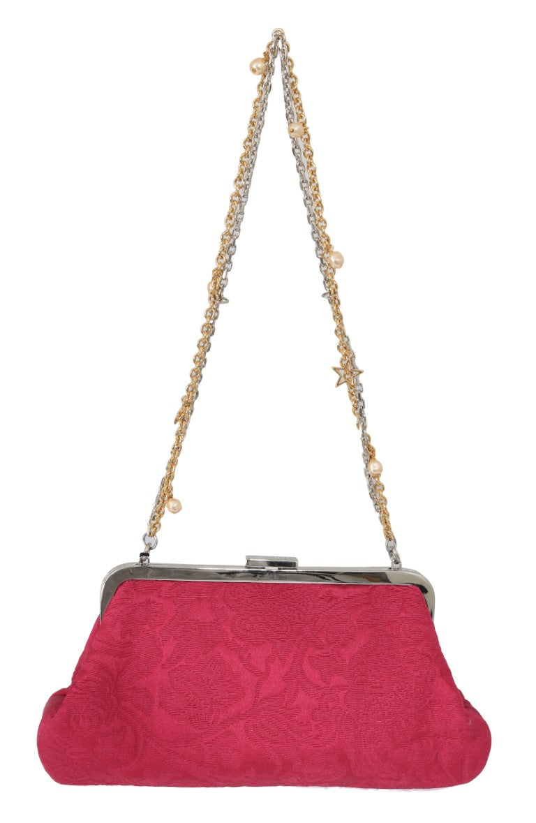 Buy Elegant Evening Party Clutch in Pink by Dolce & Gabbana