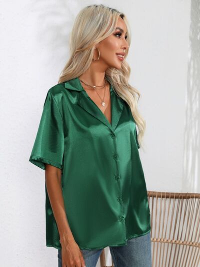 Buy Button Up Collared Neck Shirt by B&S