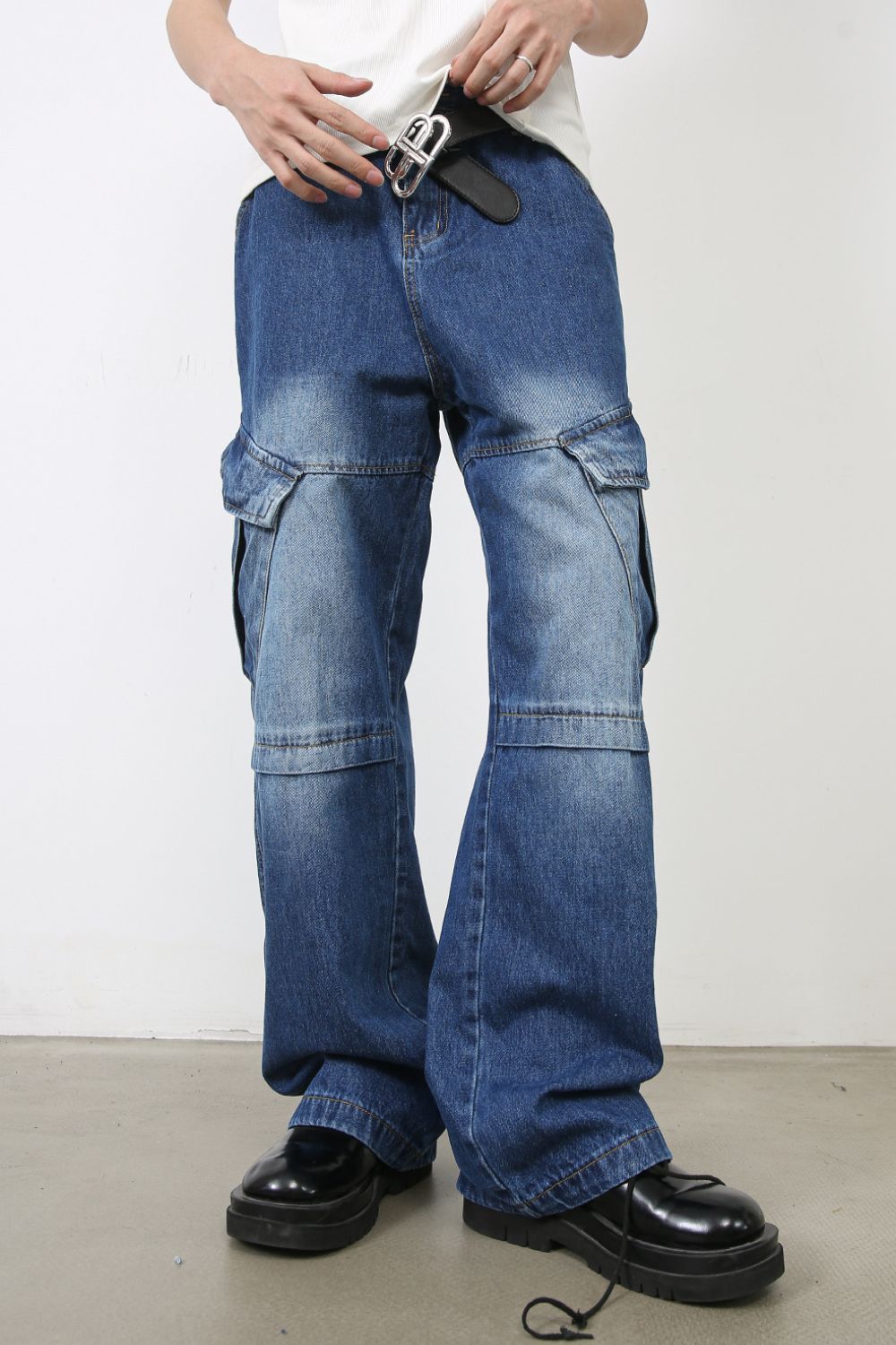 Buy Men's Baggy Jeans with Pockets by Faz