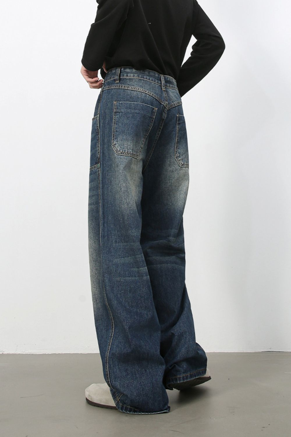 Buy Men's Wide Leg Jeans by Faz