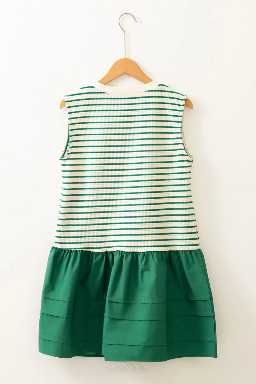 Buy Stripe Woven Sleeveless Mini Dress by Faz