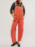 Buy Pocketed Wide Strap Denim Overalls by Faz