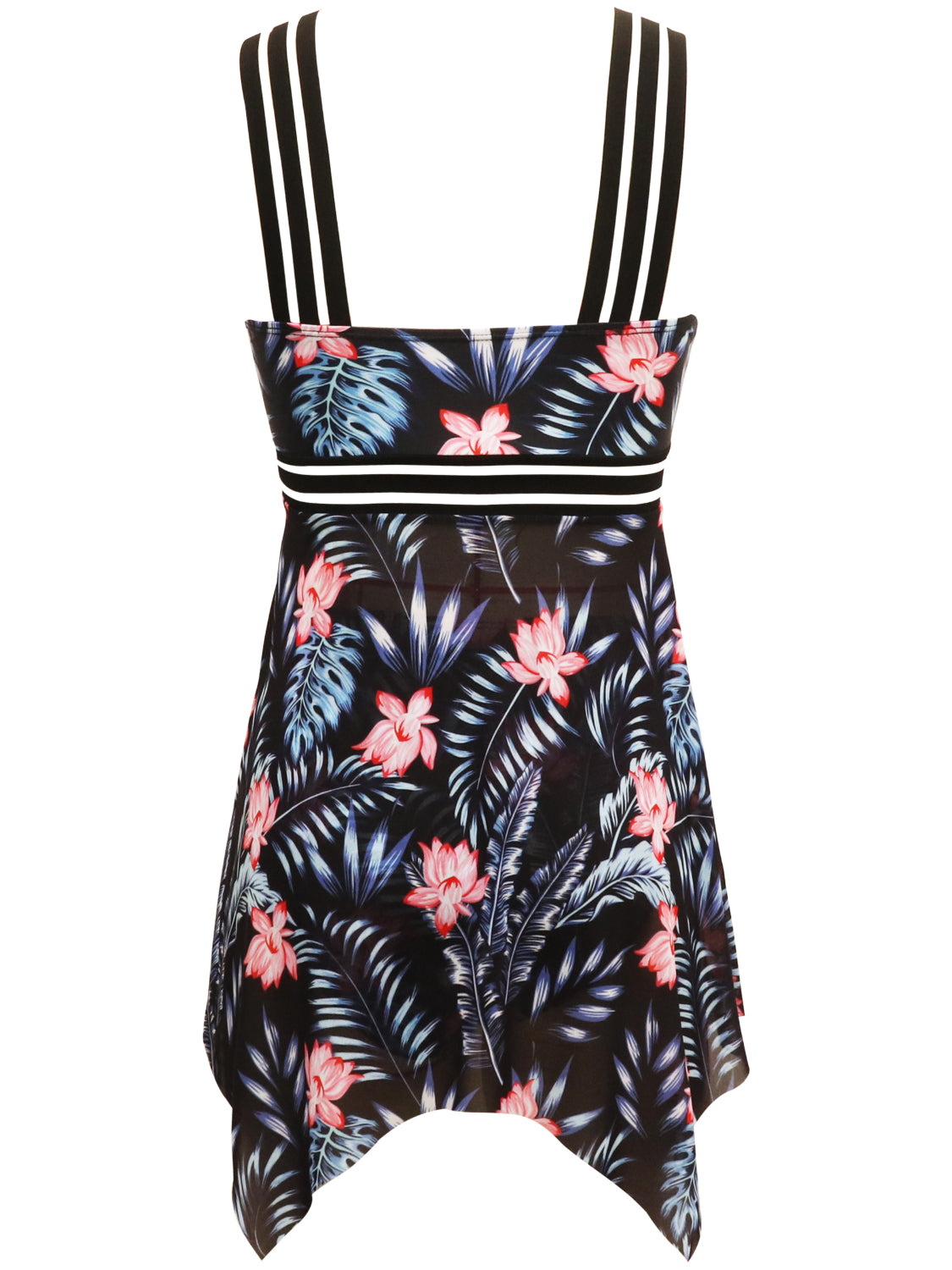 Buy Cutout Printed Two-Piece Swim Set by Faz