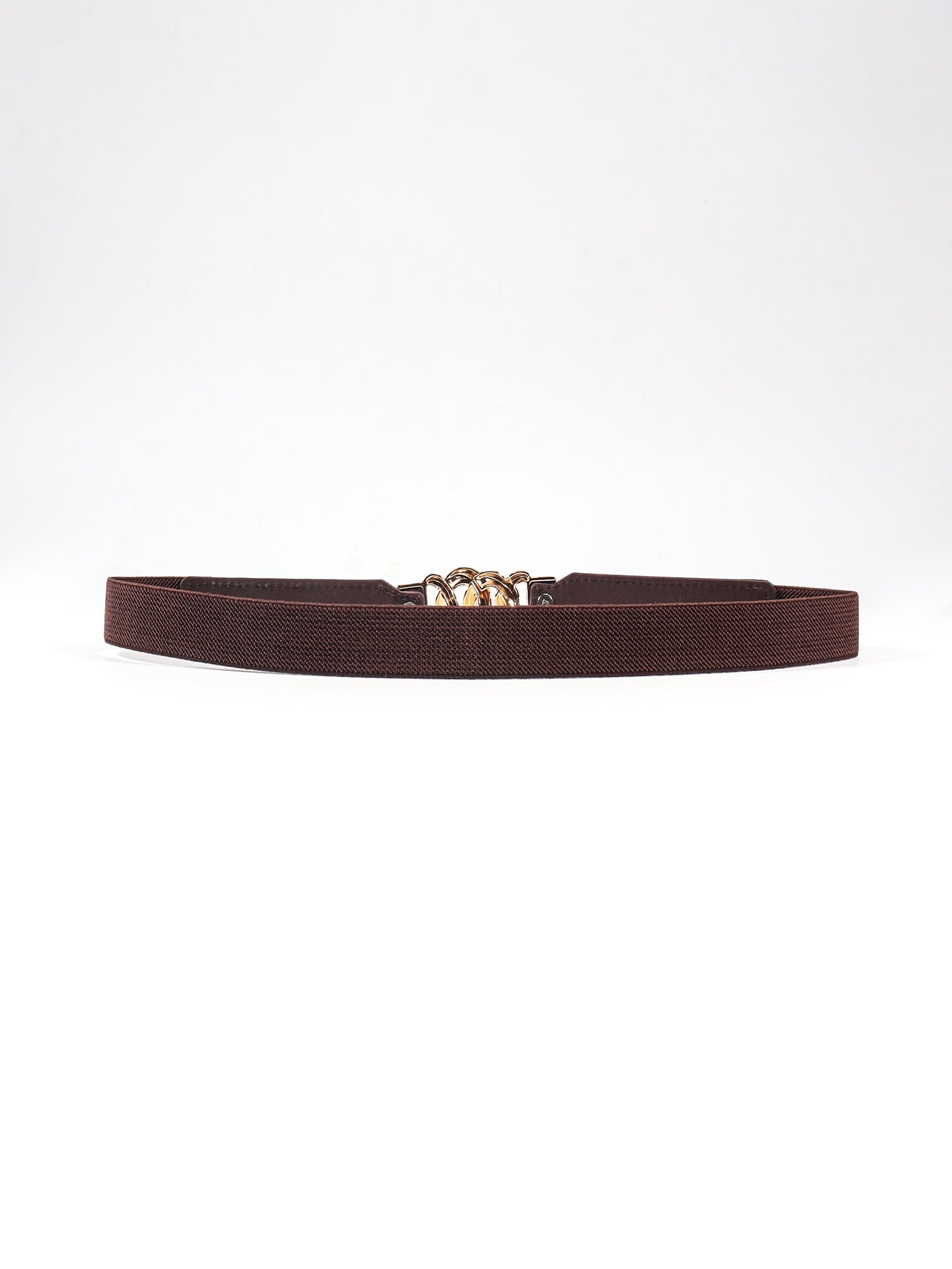 Buy Zinc Alloy Buckle Elastic PU Belt by Faz