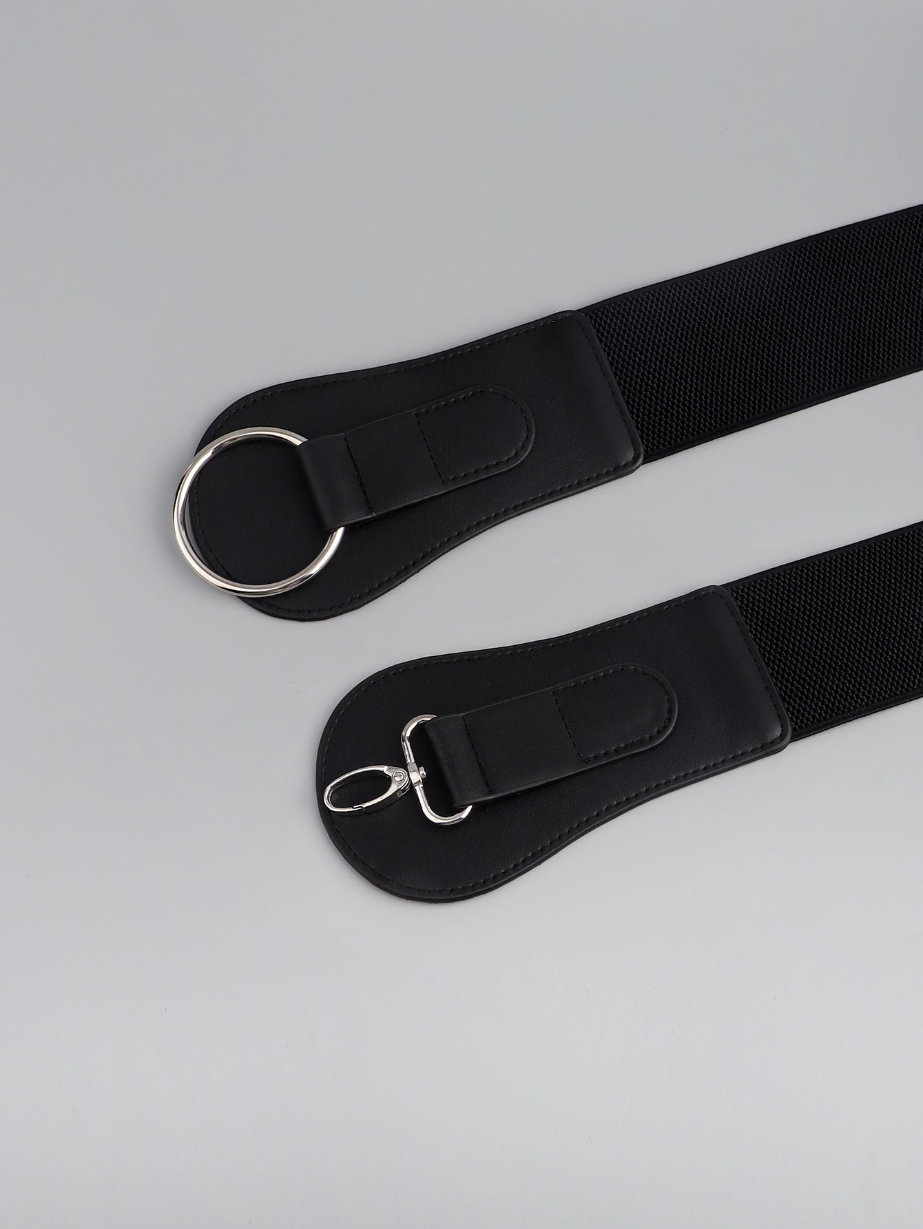 Buy PU Elastic Wide Belt by Faz